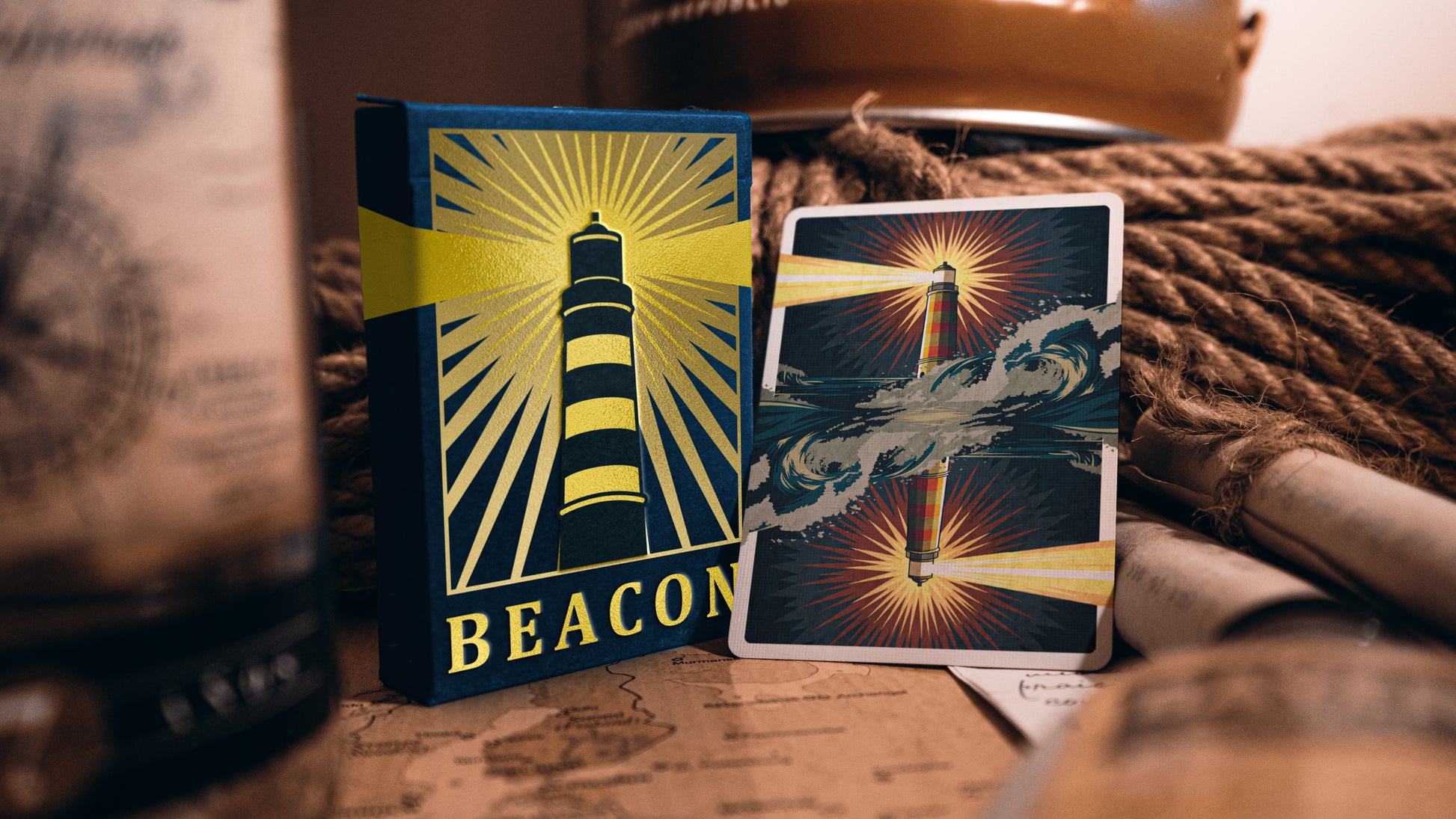 Lighthouse Beacon Playing Cards