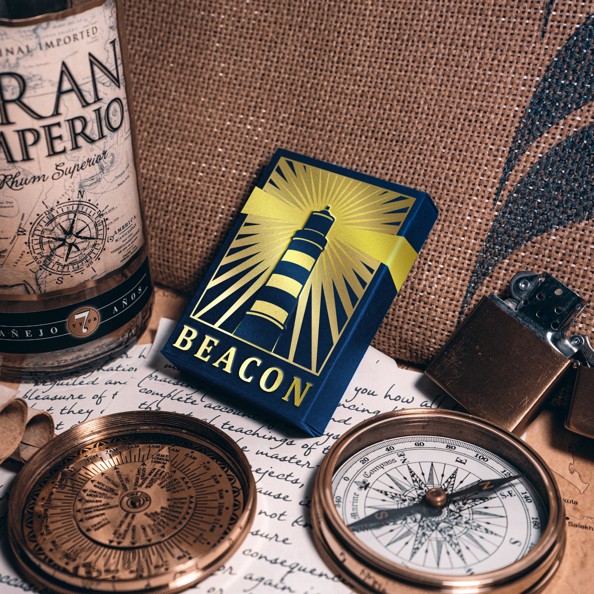 Lighthouse Beacon Playing Cards