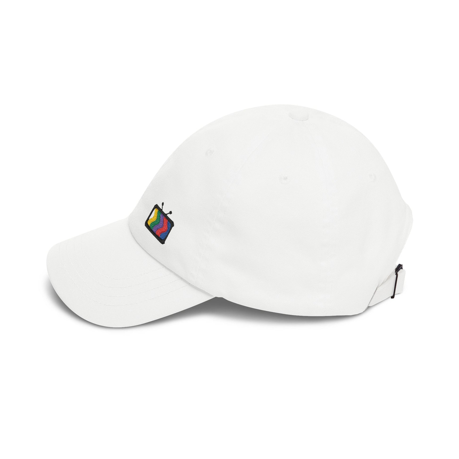 Dad Cap — Retro Color TV Embroidered Baseball Hat
