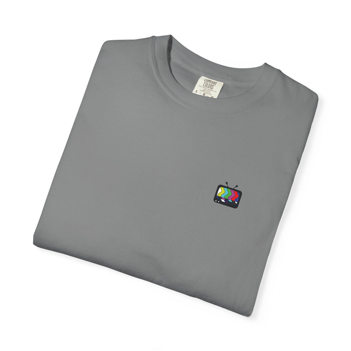 Please Stand By T-Shirt — Retro Test Pattern Graphic Tee