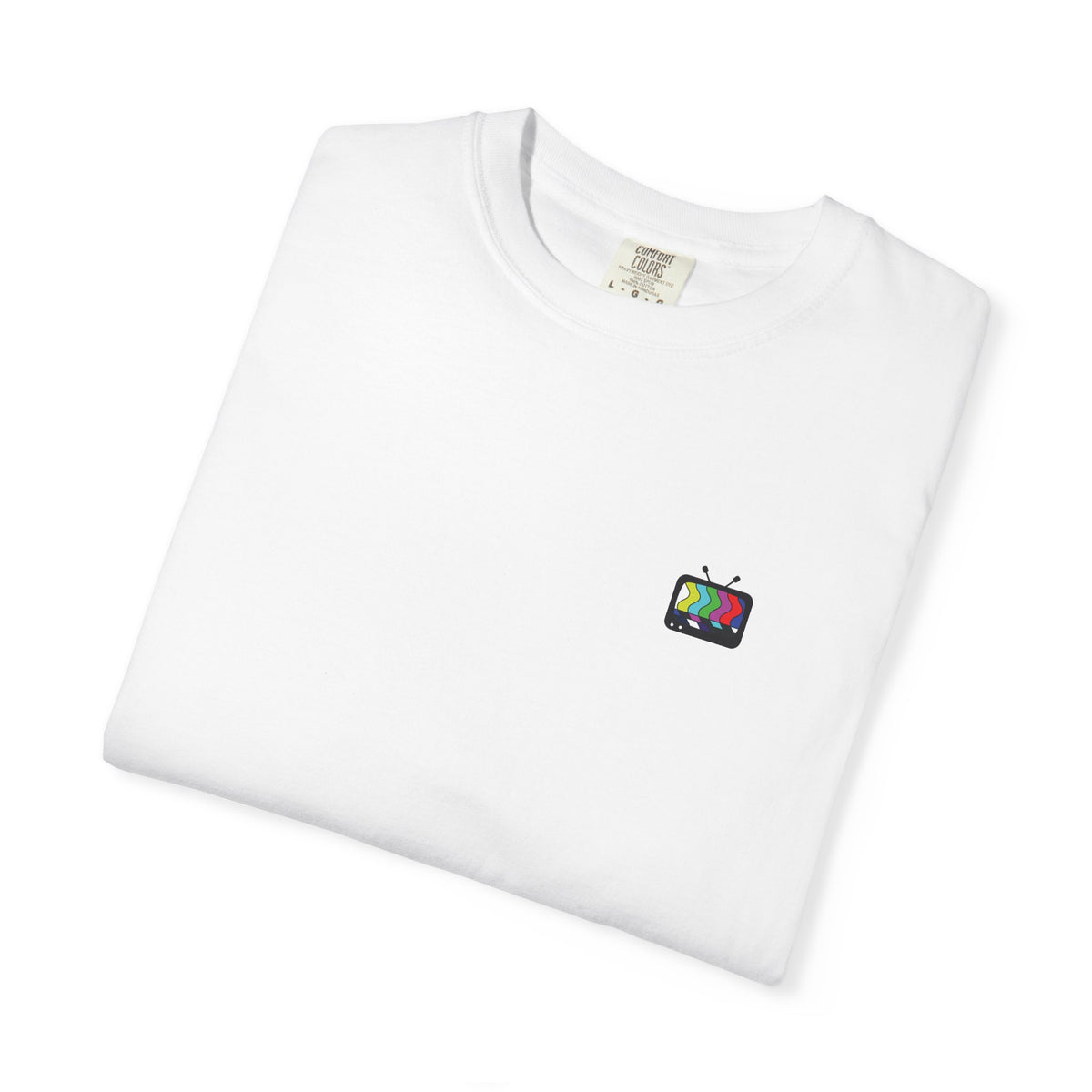 Please Stand By T-Shirt — Retro Test Pattern Graphic Tee