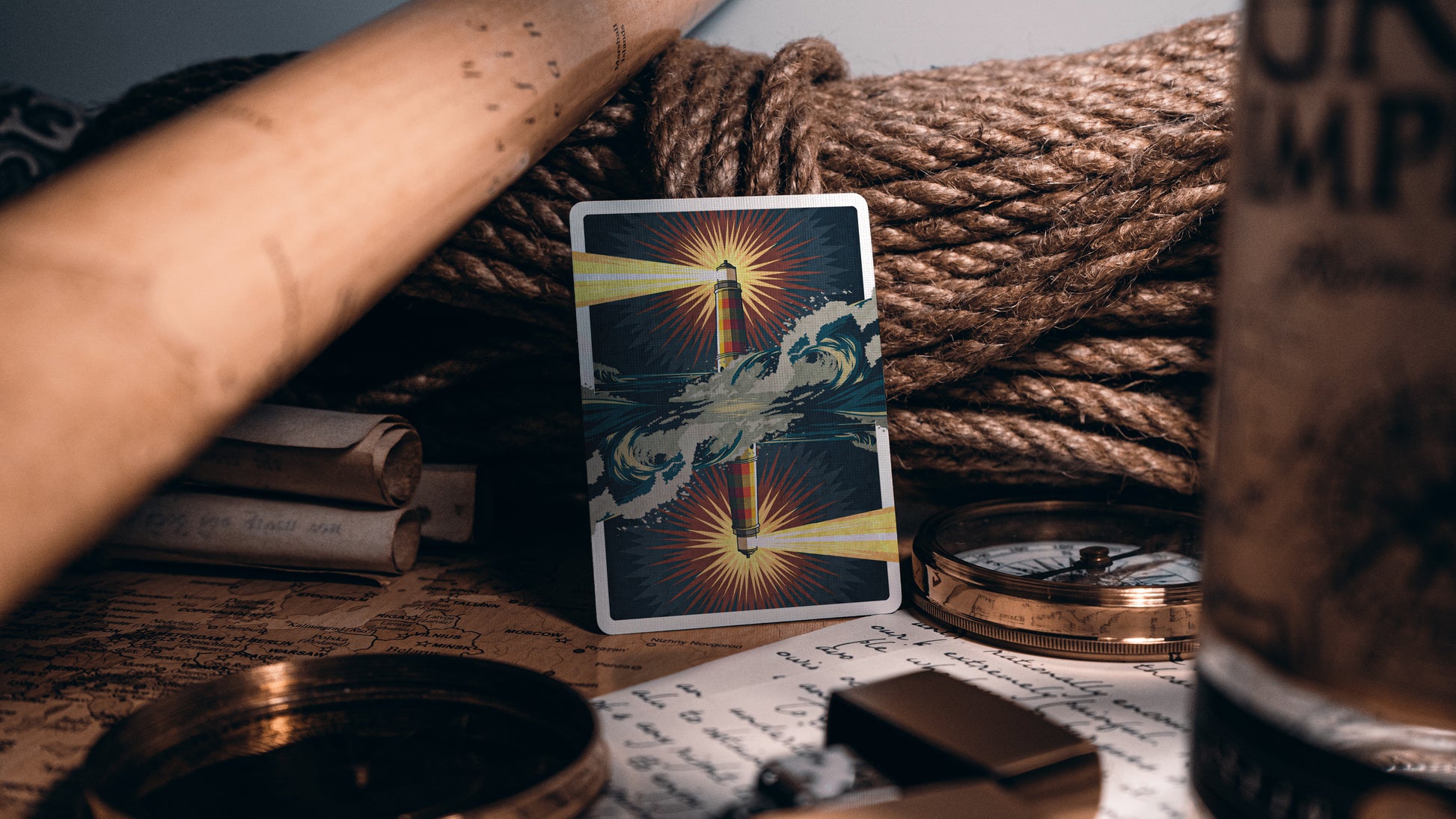 Lighthouse Beacon Playing Cards