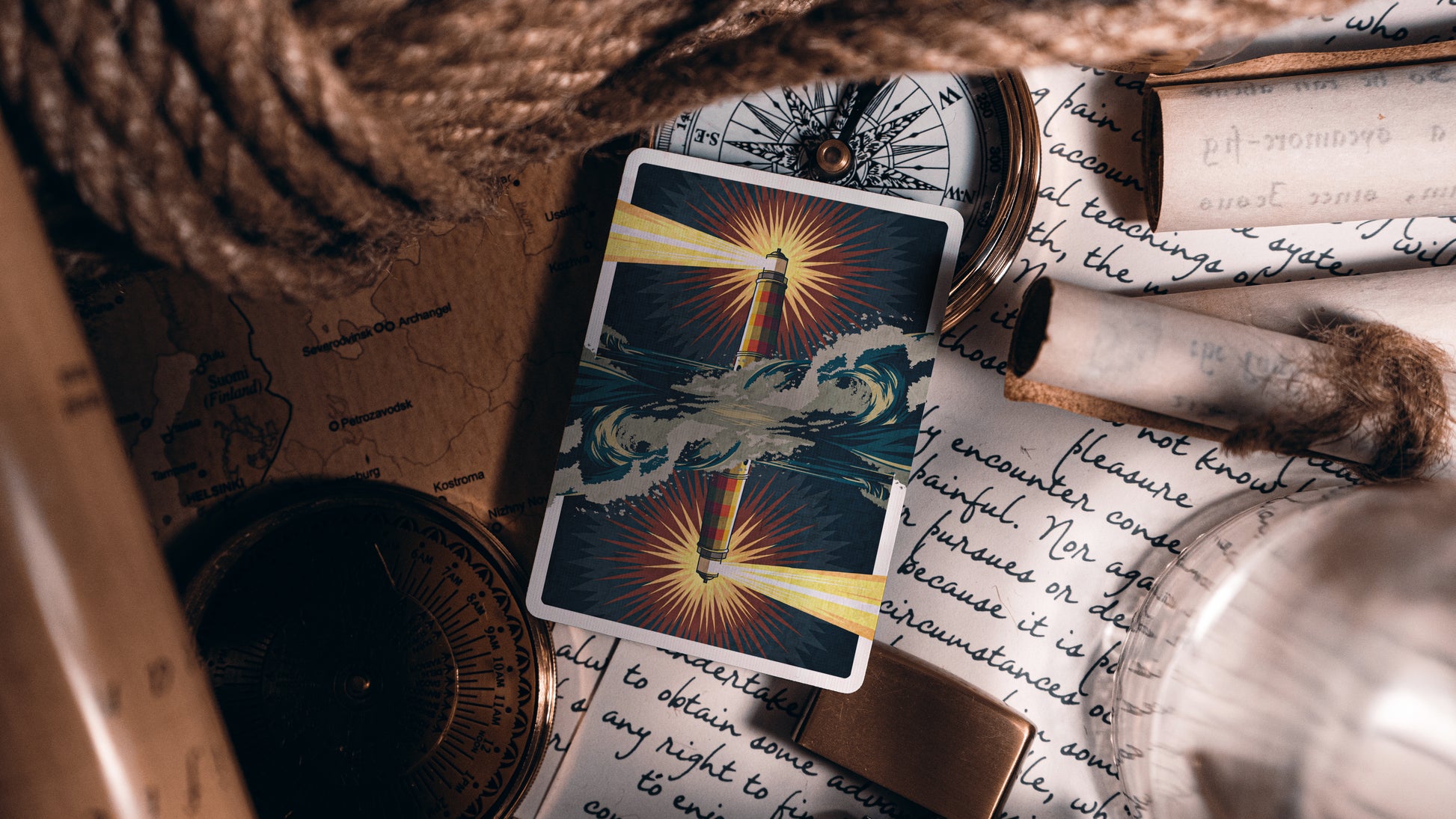 Lighthouse Beacon Playing Cards