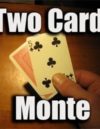 Two Card Monte by Ronjo