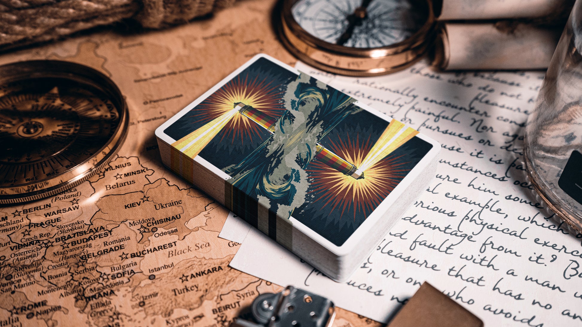 Lighthouse Beacon Playing Cards