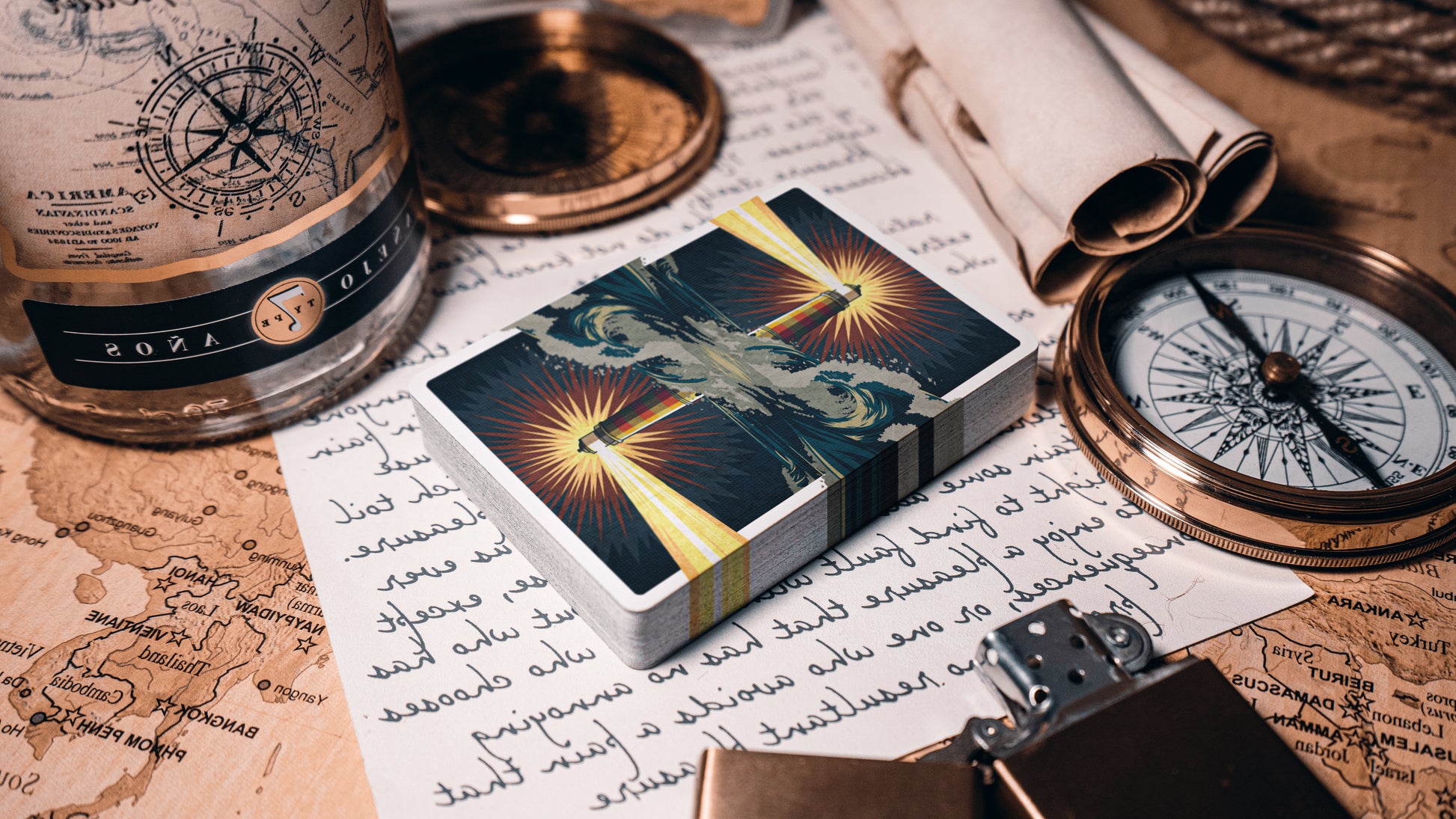 Lighthouse Beacon Playing Cards