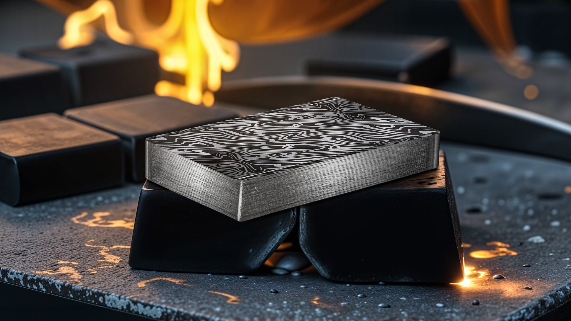 Damascus Gilded Decks