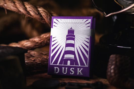 Lighthouse Dusk Playing Cards