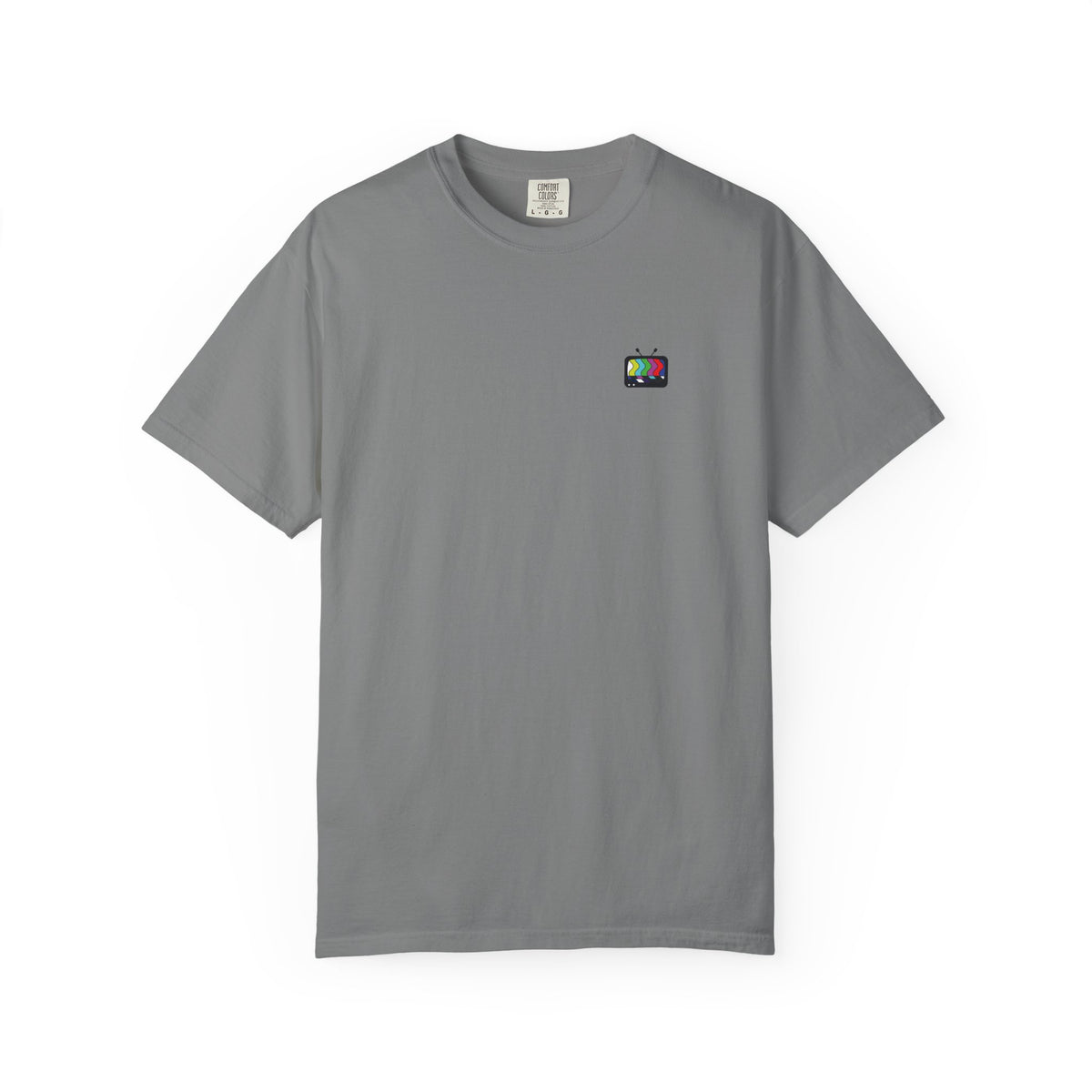 Please Stand By T-Shirt — Retro Test Pattern Graphic Tee
