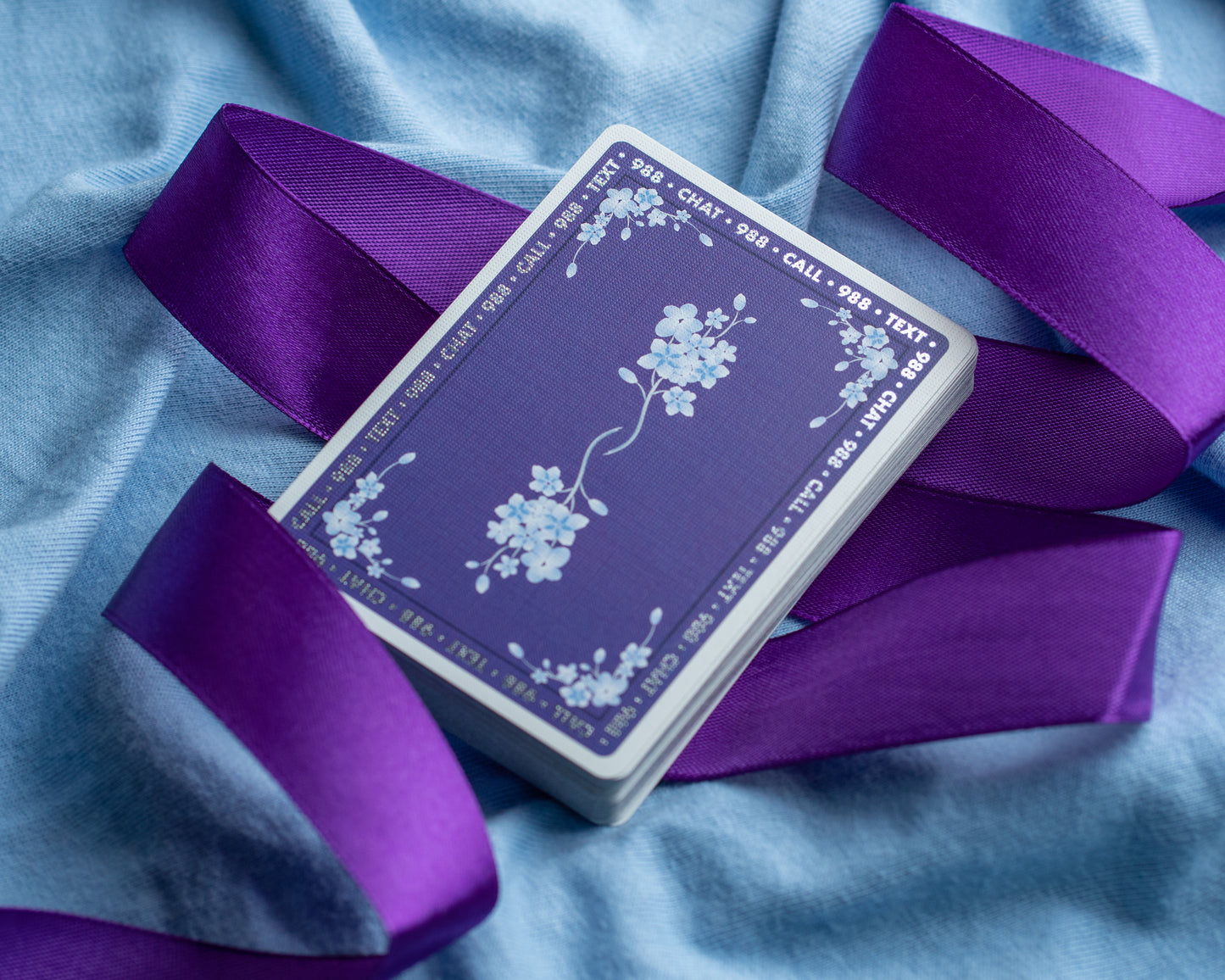 988 Lifeline Playing Cards (Standard/Blue Gilded/Purple Gilded)