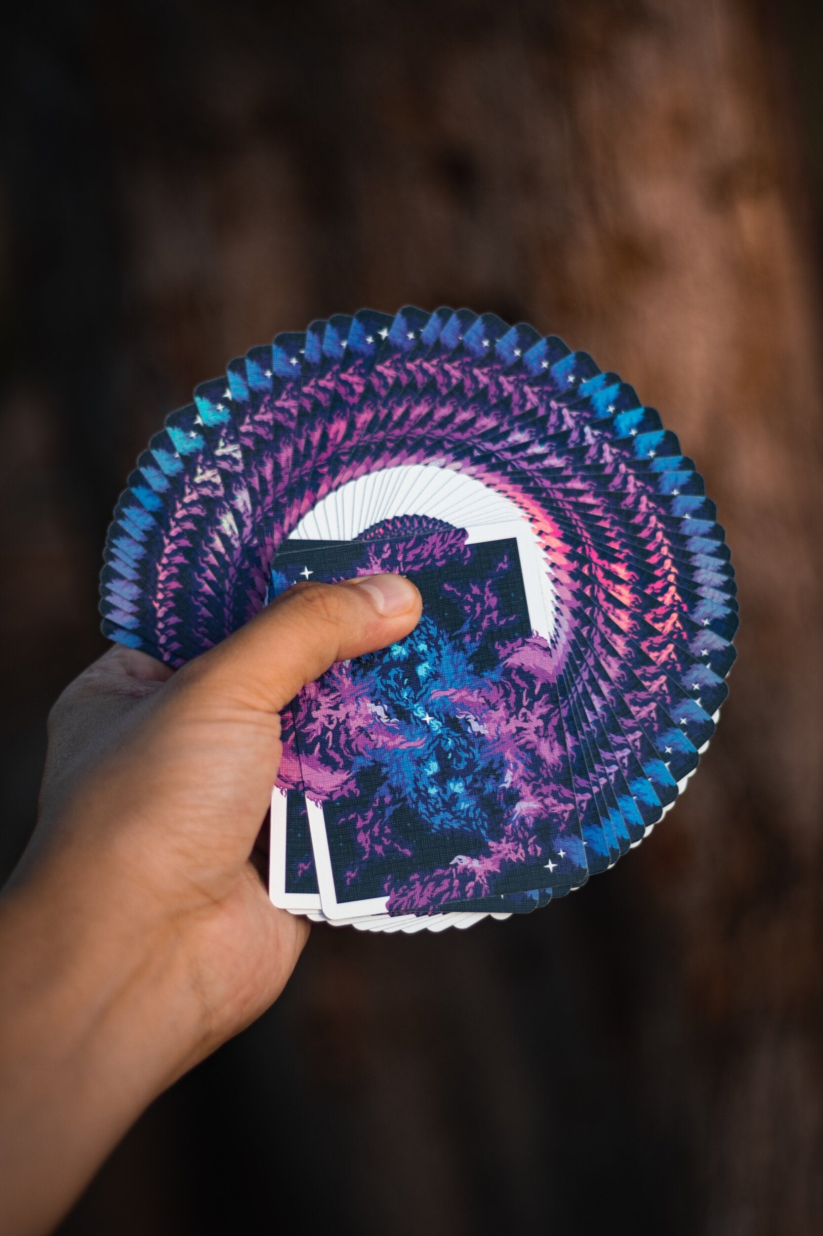 Holographic Foiled Nebula
