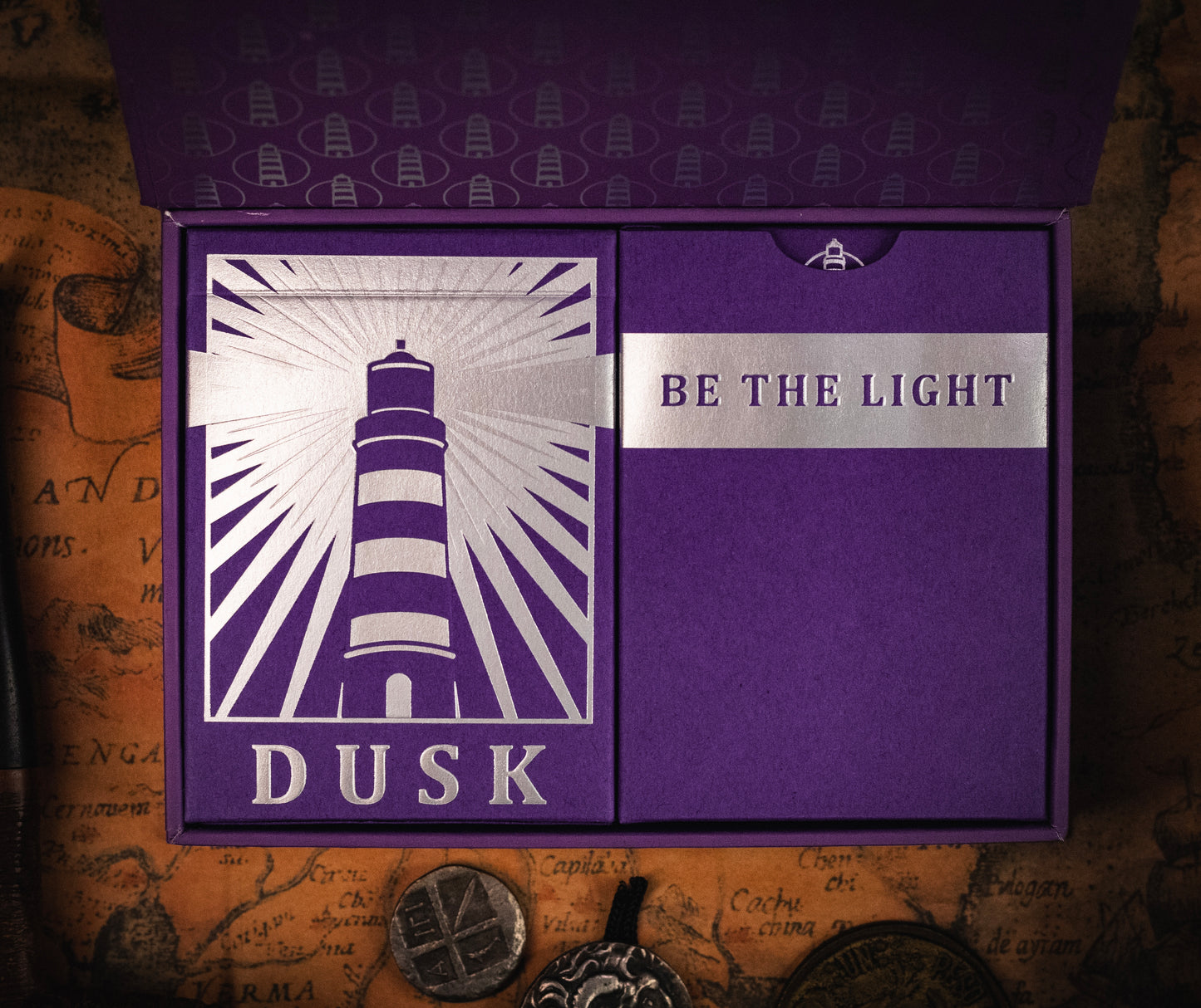 Lighthouse Dusk Gilded Collector’s Box