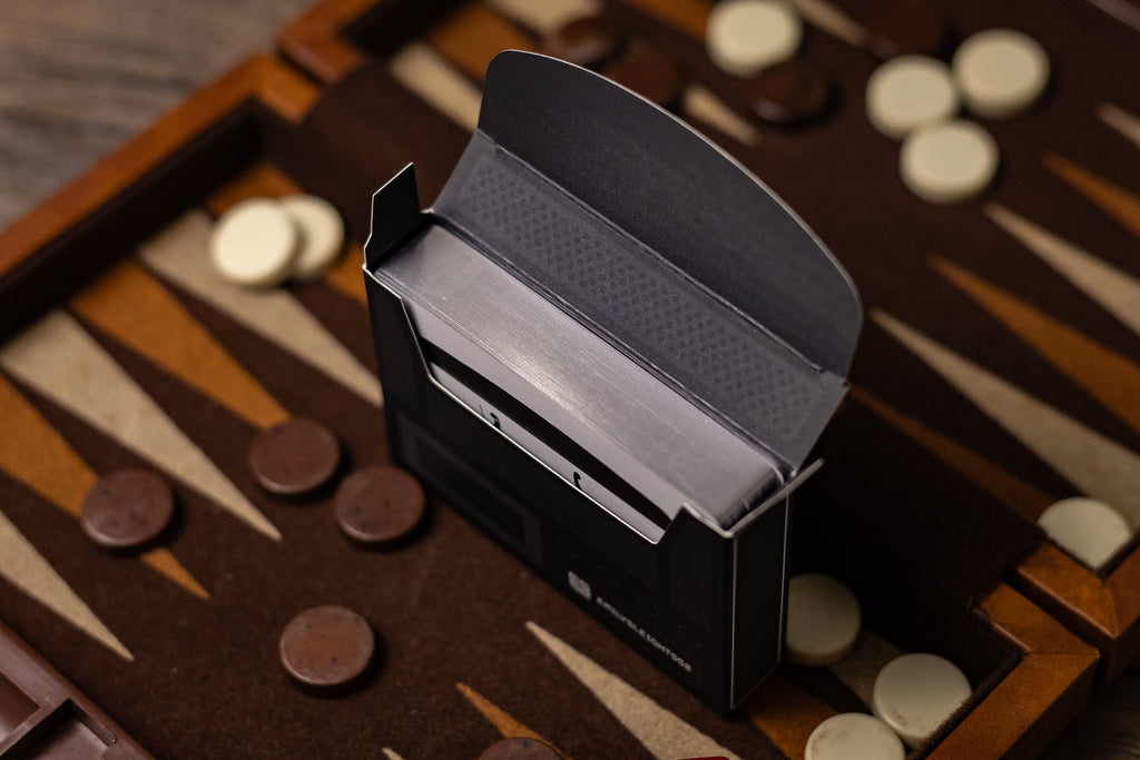 Fourth Wall Silver Gilded Playing Cards