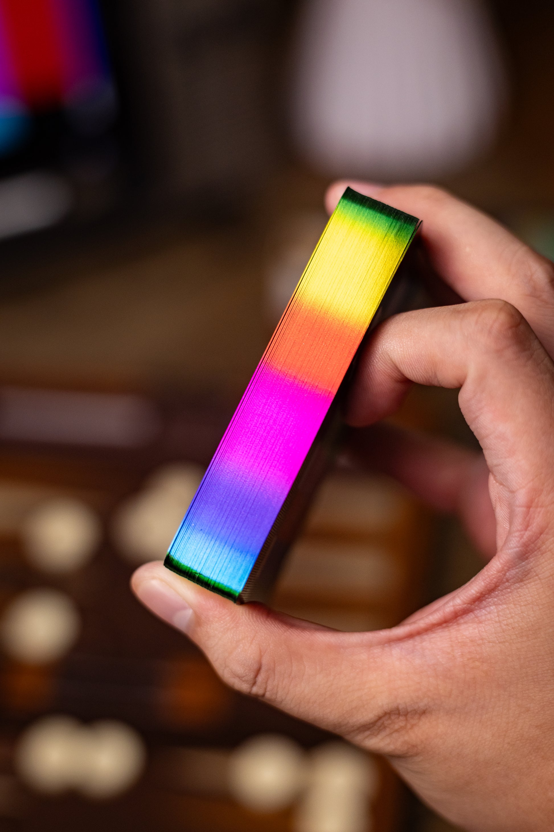 Fourth Wall Rainbow Gilded Playing Cards