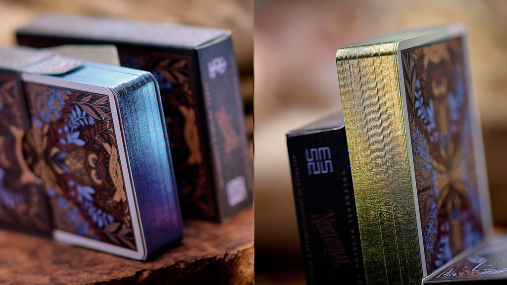 Nocturnal Playing Cards GILDED (BLUE/GOLD)