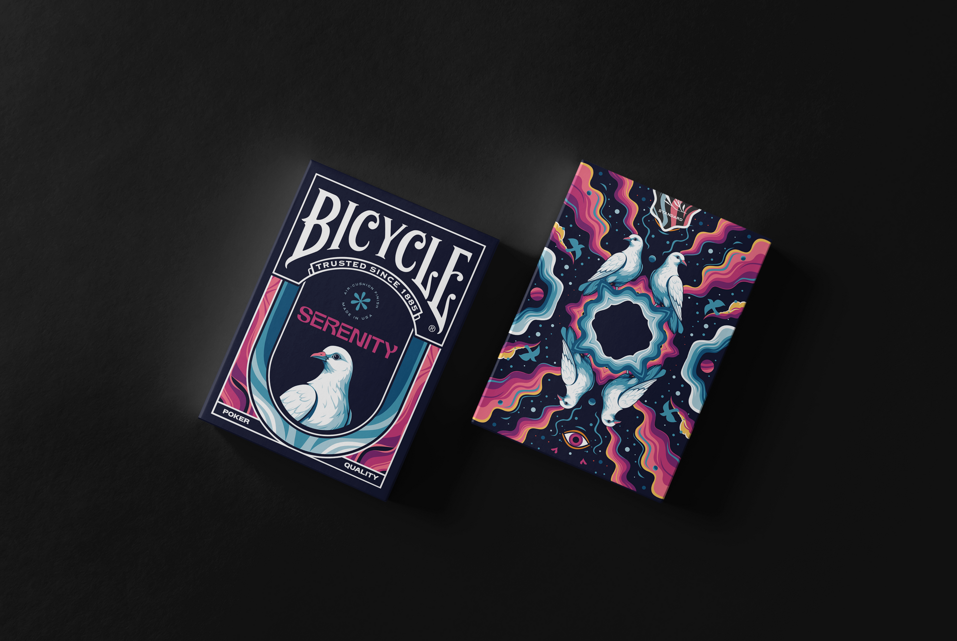 Bicycle Serenity Playing Cards (Standard & Gilded)