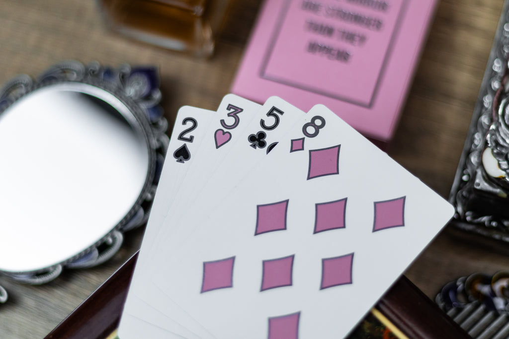 Reflections Ponder Playing Cards (Misprint Tuck) -Marked- (Standard/Gilded)