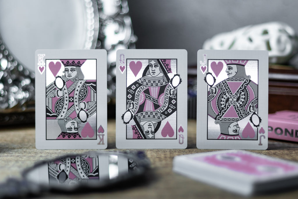 Reflections Ponder Playing Cards (Misprint Tuck) -Marked- (Standard/Gilded)