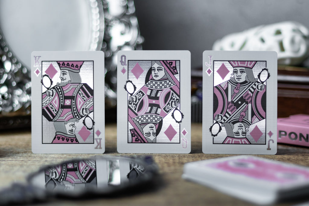 Reflections Ponder Playing Cards (Misprint Tuck) -Marked- (Standard/Gilded)