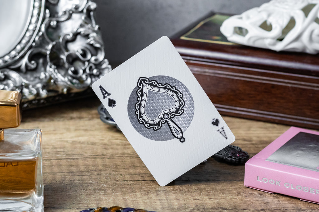 Reflections Ponder Playing Cards (Misprint Tuck) -Marked- (Standard/Gilded)