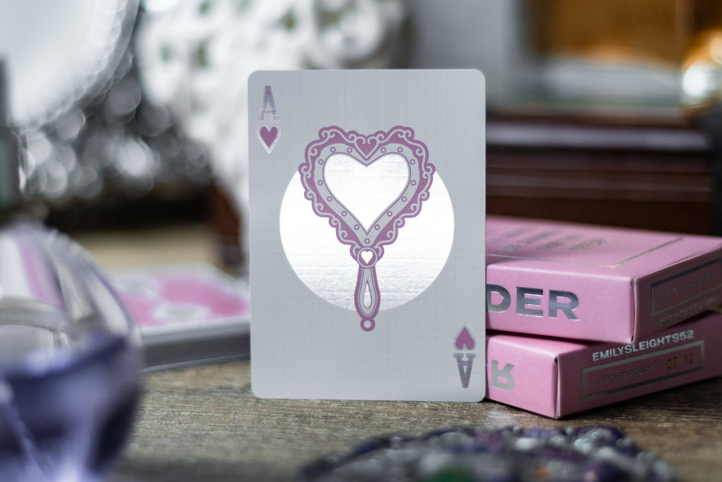 Reflections Ponder Playing Cards (Misprint Tuck) -Marked- (Standard/Gilded)