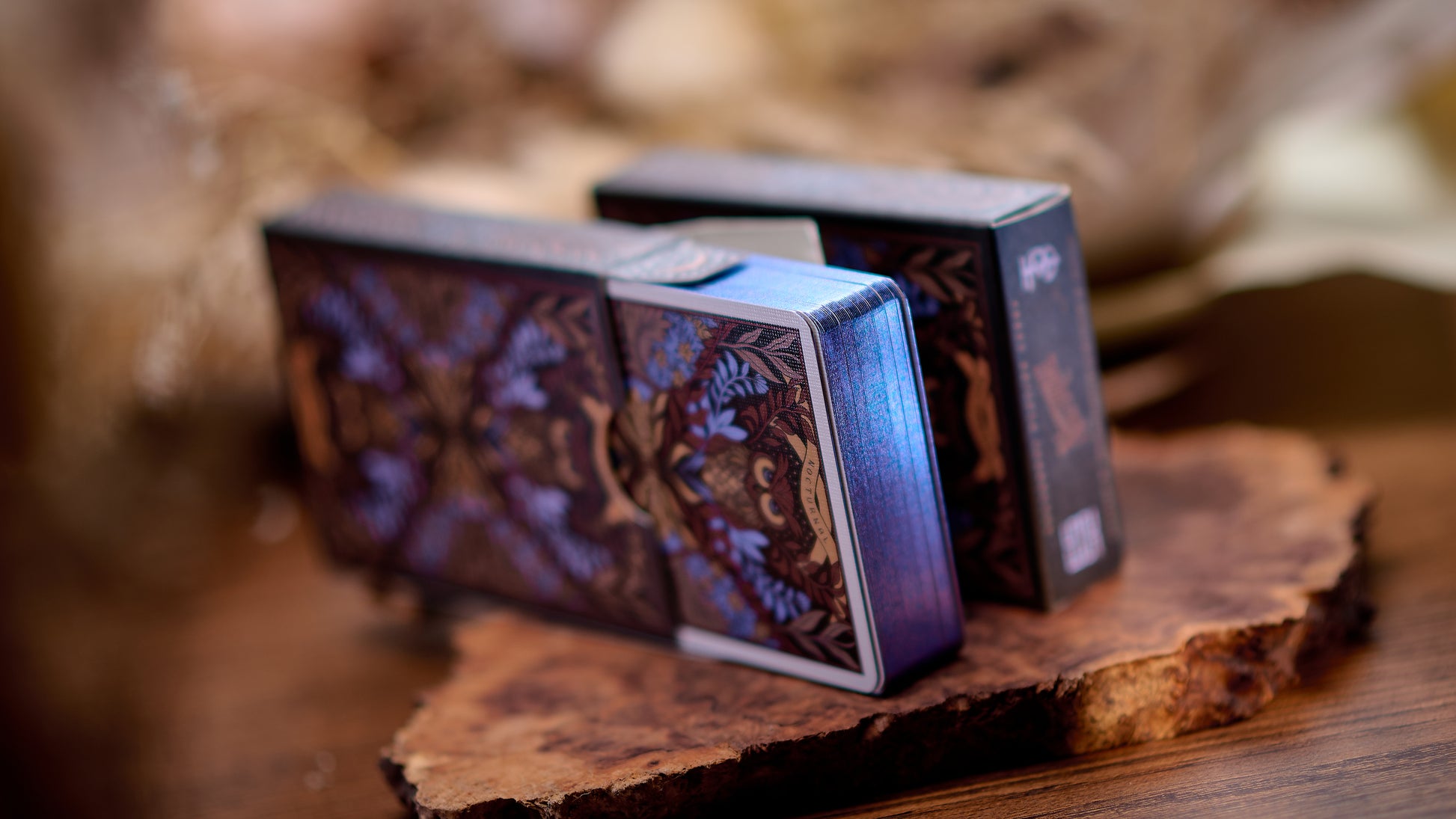 Nocturnal Playing Cards GILDED (BLUE/GOLD)