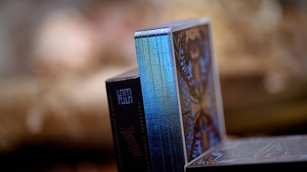 Nocturnal Playing Cards GILDED (BLUE/GOLD)