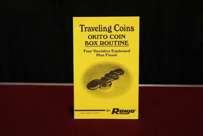 Traveling Coins - Okito Coin Box Routine by Ronald Diamond by Ronjo - Book