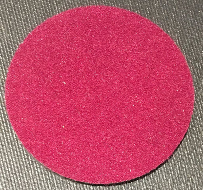 Performance Mat Circle Close-Up, Burgundy 4.5 inch, Thick