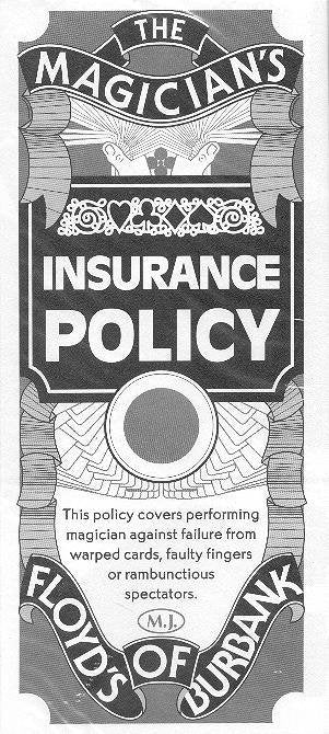 Magician's Insurance Policy - 3 1/2 Clubs