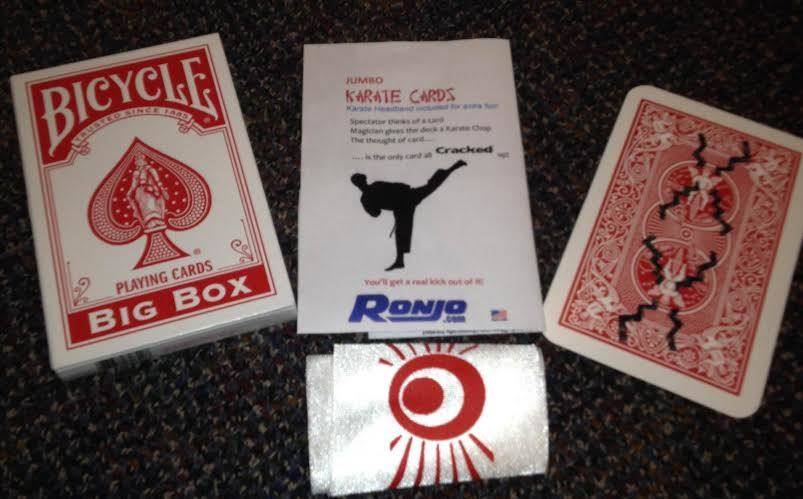 Karate Cards, Jumbo Bic - Card