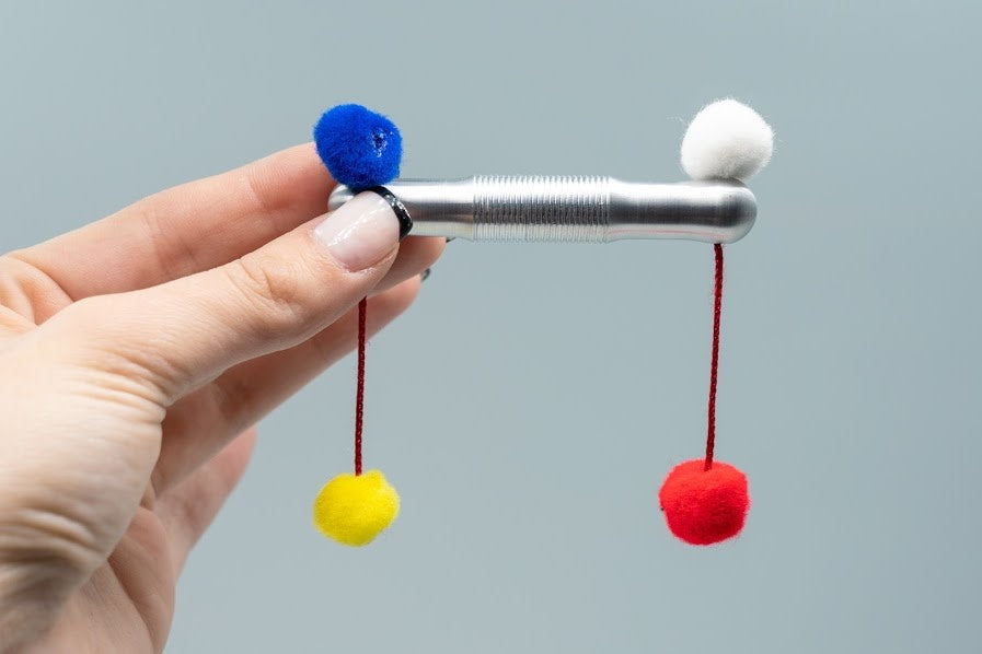 Mini Pom Pom Stick - Aluminum by Ronjo