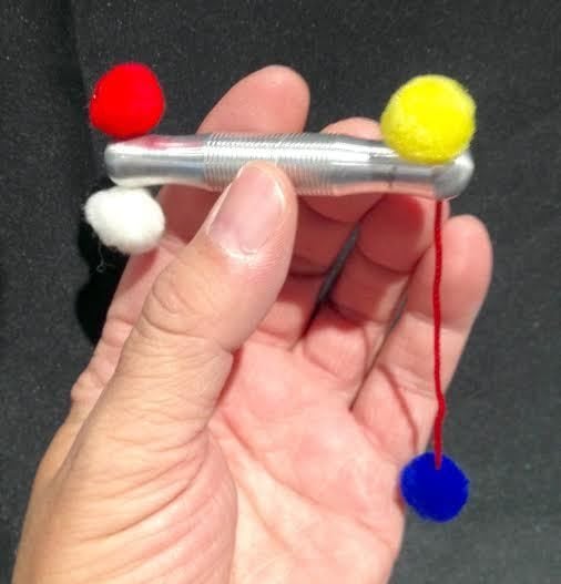 Mini Pom Pom Stick - Aluminum by Ronjo