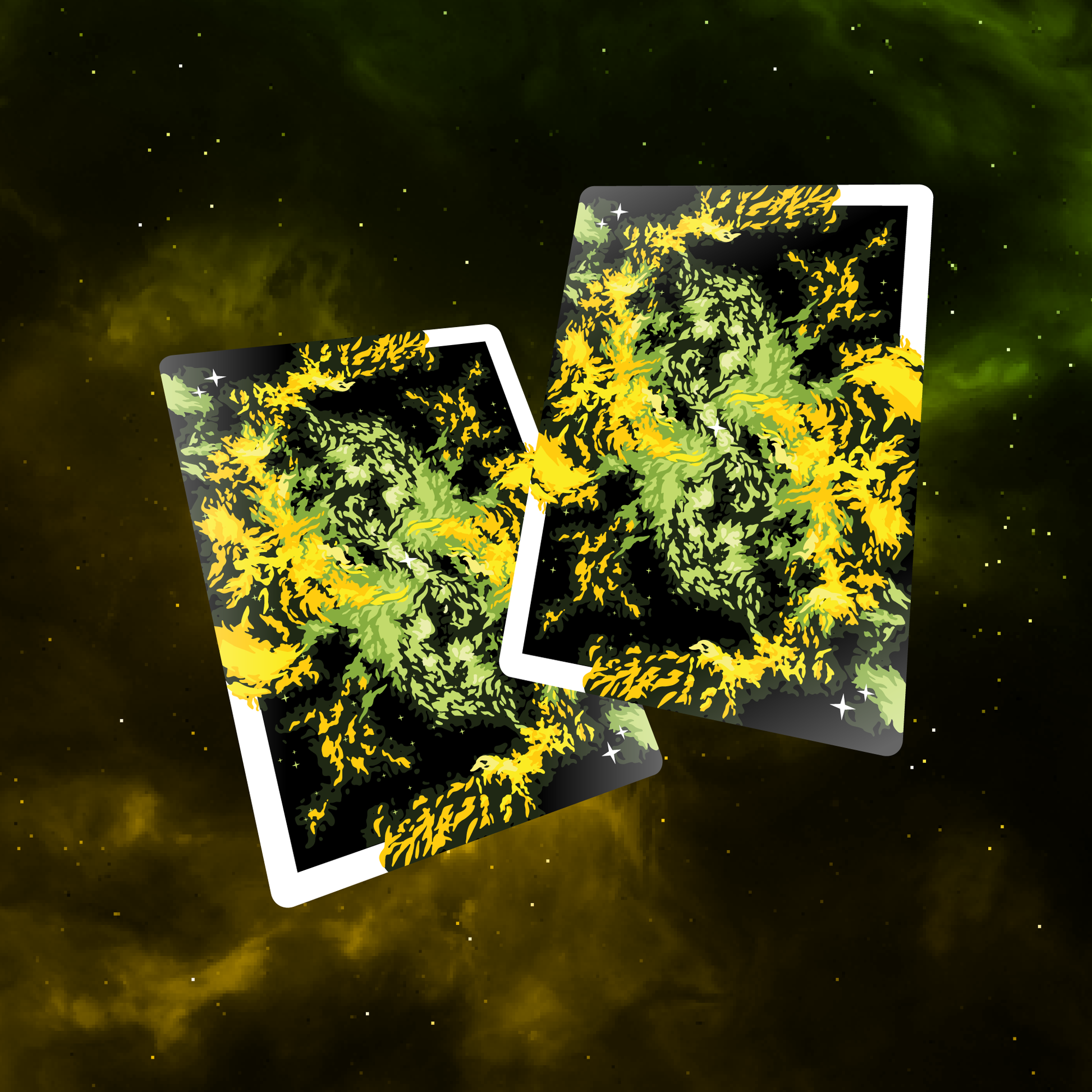 Nebula Spark Playing Cards (Standard & Gilded)