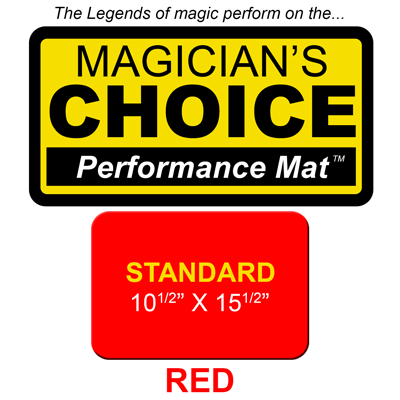 Performance Mat Standard, Red 10.5x15.5 inch