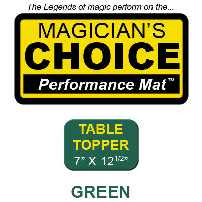 Performance Mat Table Topper, Casino Green