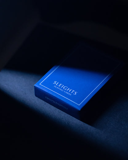 Sleights Playing Cards (Standard/Blue Gilded/Holographic Gilded)