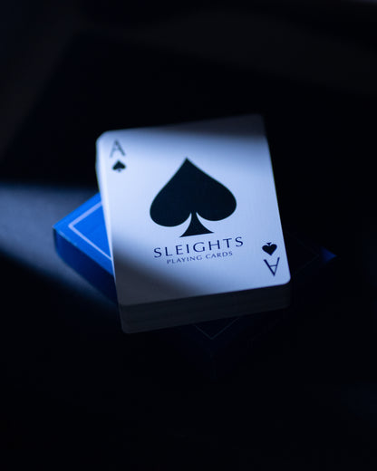 Sleights Playing Cards (Standard/Blue Gilded/Holographic Gilded)