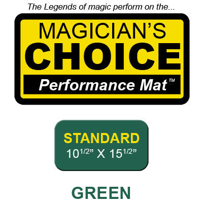 Performance Mat Standard, Casino Green 10.5 x 15 in