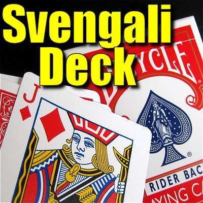 Bicycle Svengali Deck - Red